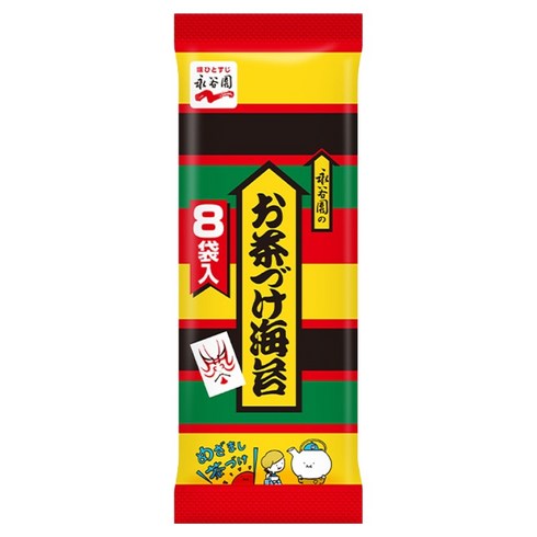 나가타니엔 김맛 오차즈케 8p, 48g, 1개