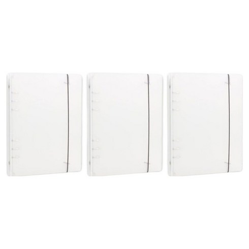 투데이리빙 A5 바인더 6공 23 x 18 cm R98414A, 반투명, 3개