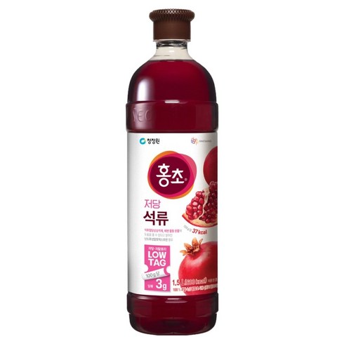 대상 석류 저당 기능성 홍초, 1.5L, 1개