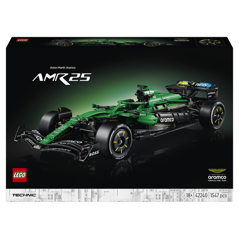 레고 테크닉 Aston Martin Aramco AMR25 F1 레이스카 42240, 1개