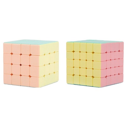 투데이토이 큐브 444 + 555 세트 R99739A, 파스텔, 1세트