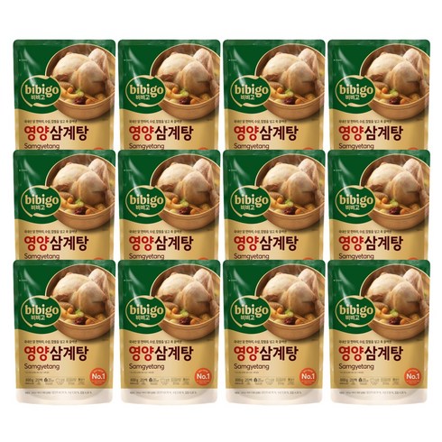 비비고 영양삼계탕, 800g, 12개