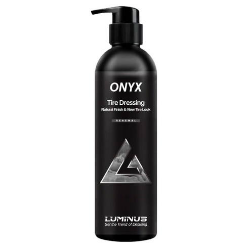 루미너스 오닉스 타이어 광택제 드레싱, 1개, 500ml