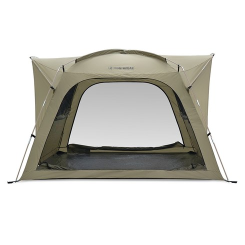 노스피크 포레스트 쉐이드 맥스 그늘막 텐트, OLIVE GRAY, 4인용