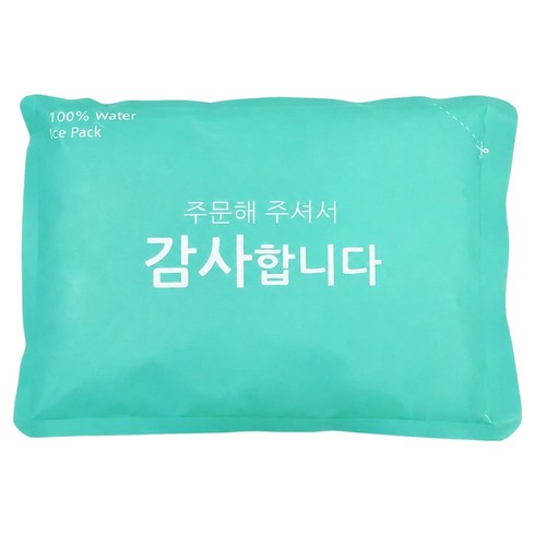 제이제이컴퍼니 물 아이스팩 15 x 20 cm 랜덤발송, 64개입, 1개