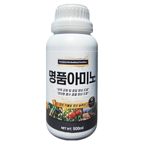 천지바이오 명품아미노 작물용 식물성 아미노산 액제 비료, 1개