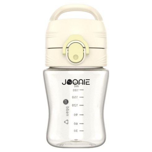 주니 PPSU 원터치 탑핸들 입모아컵, 레몬, 1개, 210ml
