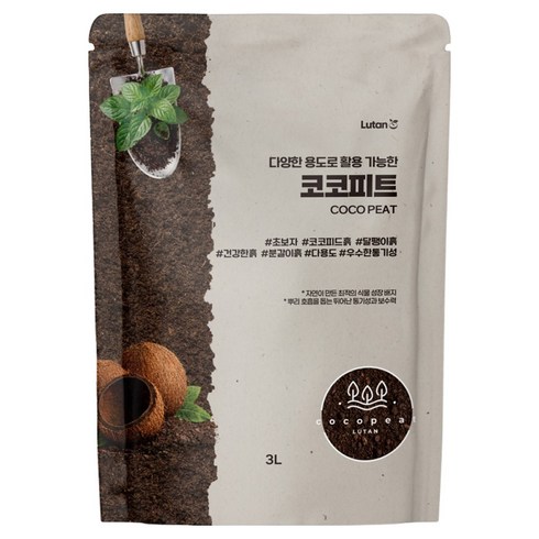 루땅 다용도 코코피트, 1개, 3L
