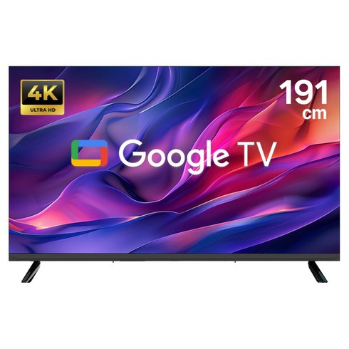 와사비망고 4K UHD 구글OS AI 스마트TV, 191cm(75인치), UGP752 와글와글 플레이, 스탠드형, 방문설치