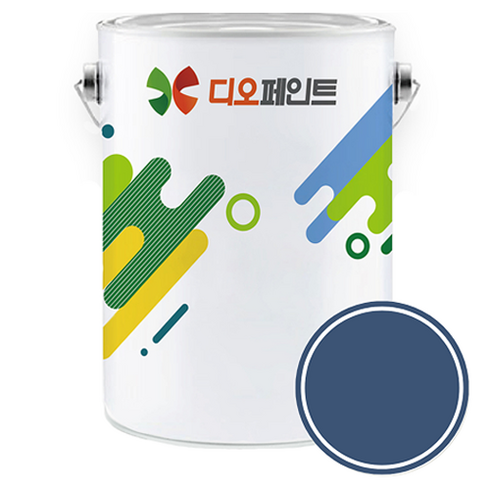 디오페인트 세라믹플러스 결로 곰팡이 방지용 페인트, 비비드39 마린블루, 4L, 1개