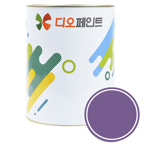 디오페인트 세라믹 플러스 결로 곰팡이 방지용 페인트, 비비드45 바이올렛, 1L, 1개