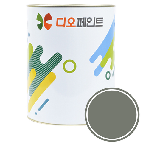 디오페인트 세라믹플러스 결로 곰팡이 방지용 페인트, 1개, 1L, 뉴트럴 68 카키