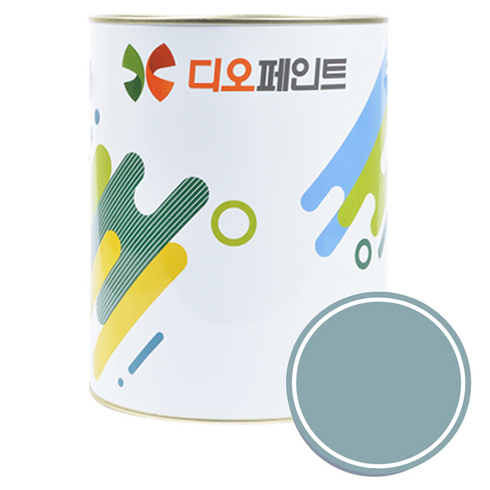 디오페인트 세라믹플러스 결로 곰팡이 방지용 페인트, 1개, 1L, 뉴트럴 53 웨지우드블루
