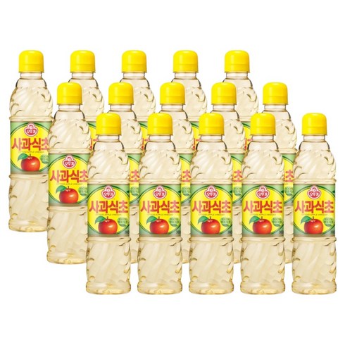 오뚜기 사과식초, 360ml, 15개
