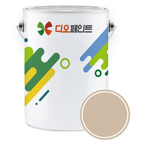 디오페인트 광택스 가구 방문 몰딩 수성 반광 페인트, 뉴트럴22 소프트모카, 1개, 4L