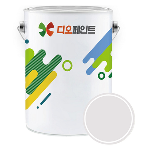 디오페인트 광택스 가구 방문 몰딩 수성 반광 페인트, 뉴트럴41 퓨어그레이, 1개, 4L