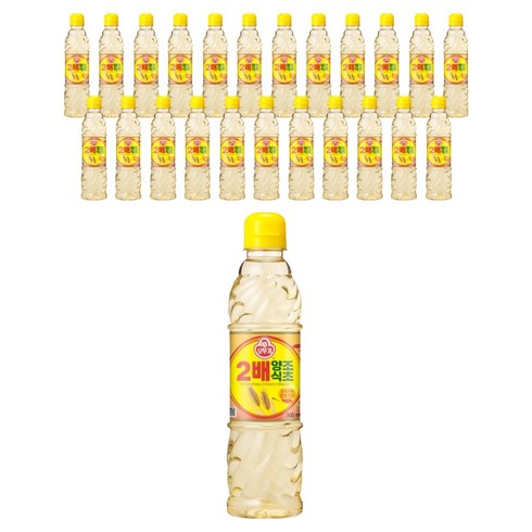 오뚜기 2배 양조식초, 500ml, 24개