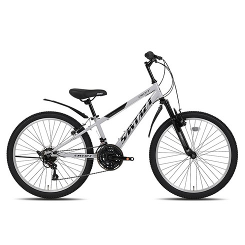 케이투바이크 레이브SF MTB 스틸 림 브레이크 14.1kg 신장 130cm~155cm 방문설치, 스노우그레이, 61cm(24인치)