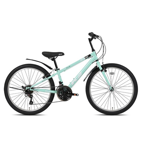 케이투바이크 레이브GS플러스 MTB 스틸 림 브레이크 12.8kg 신장 130cm~155cm 방문설치, 아쿠아민트, 61cm(24인치)