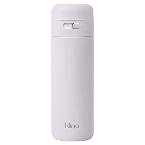 클리나 원터치 초경량 스테인리스 미니 보온보냉 텀블러, 1개, 160ml, 퍼플