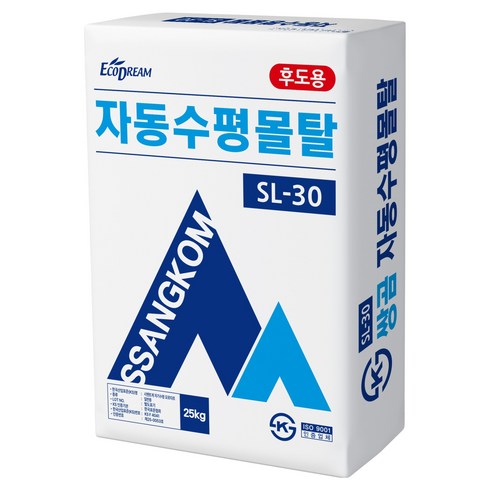 쌍곰 자동수평몰탈 25kg SL-30, SL-30 (15~30mm), 1개