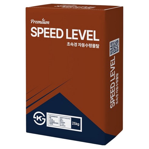 쌍곰 온돌난방가능 스피드레벨 초속경 자동수평몰탈 25kg, 1개