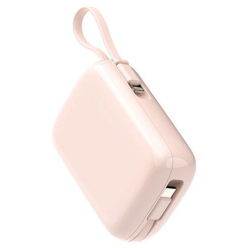 프롭스 ChargeGo 고속충전 기내반입 일체형 대용량 보조배터리 20000mAh, 블러쉬 버블, PFB120BB20