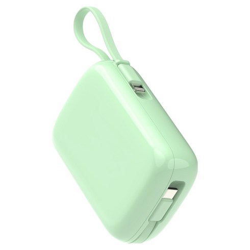 프롭스 ChargeGo 고속충전 기내반입 일체형 대용량 보조배터리 20000mAh, 프레쉬 민트, PFB120FM20