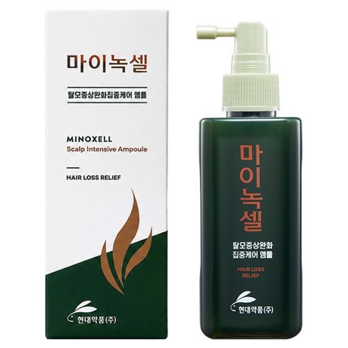 마이녹셀 현대약품 스칼프 인텐시브 탈모증상완화 두피 헤어 앰플 토닉, 1개, 200ml