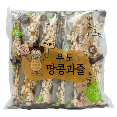 은가비식품 제주 은가비 우도 땅콩과즐, 1개, 350g