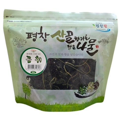 평창곰취나물, 1개, 80g