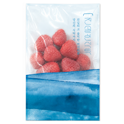 진솔한식탁 동결건조 딸기, 100g, 1개