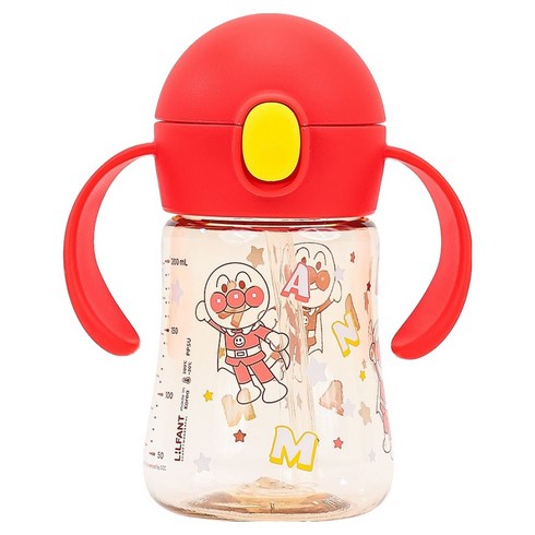 릴팡 호빵맨 우리아이첫 PPSU 빨대물통 HM9442, 1개, 200ml