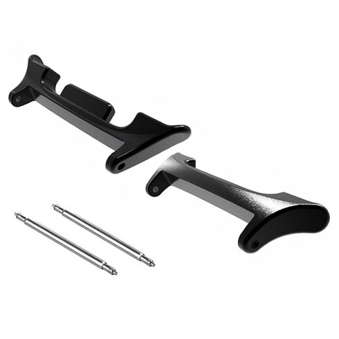 아이티스타일 갤럭시워치 스트랩 연결 어댑터 20mm, 블랙, 1개