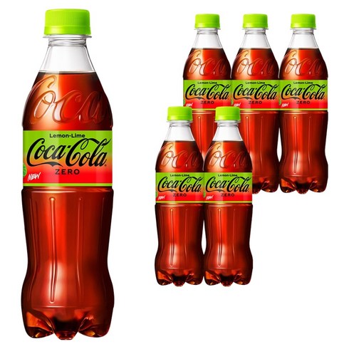 코카콜라 제로 레몬라임, 6개, 500ml