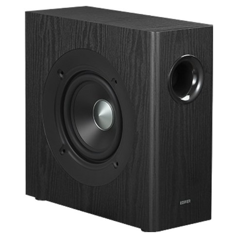 에디파이어 T5S 서브우퍼 고출력 중저음 액티브 스피커 70W 220mm, 블랙, EDF100100