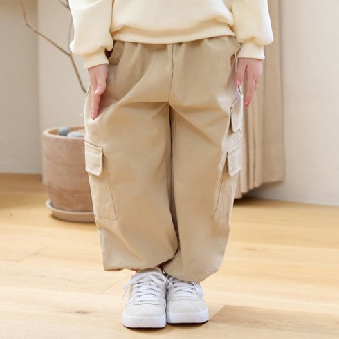 베베쥬 더블 포켓 카고 팬츠