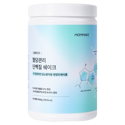 맘메이크 혈당관리 단백질 쉐이크, 500g, 1개