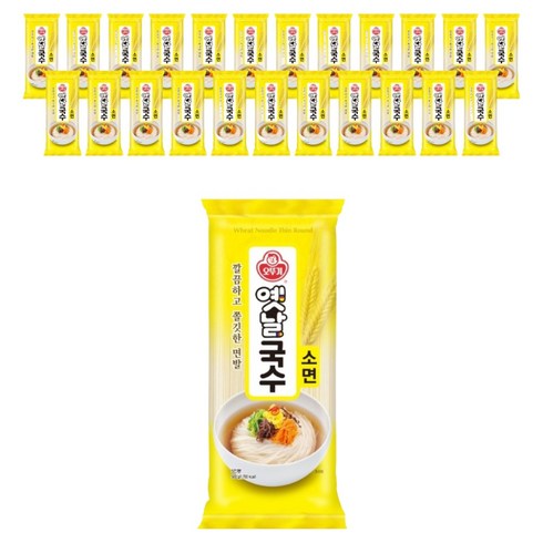 오뚜기옛날 국수 소면, 500g, 24개