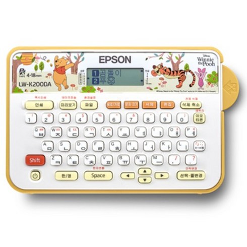 엡손 곰돌이 푸 라벨프린터, 1개, LW-K200DA