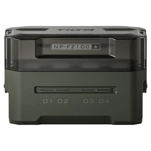 틸타 소니 NP-FZ100 호환 USB C PD 45W 4채널 충전기 그린, 1개, TBC-FZ100-GN