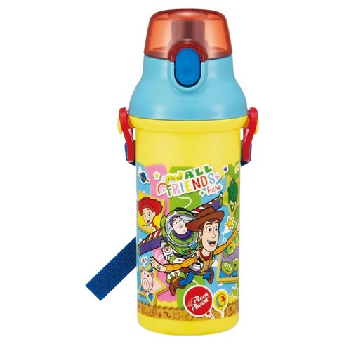 스케이터 토이스토리 원터치 물통, 혼합 색상, 480ml, 1개