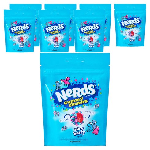 너즈 구미 클러스터 베리배리, 8개, 85g