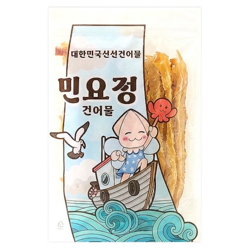 민요정 페스츄리 바베큐 버터 구이 오징어, 200g, 1개