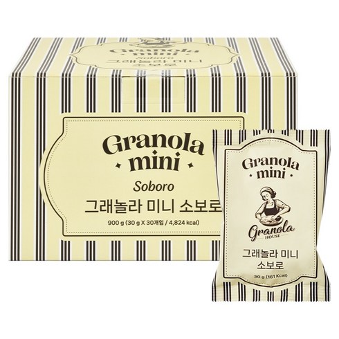 그래놀라하우스 미니 소보로, 30g, 30개
