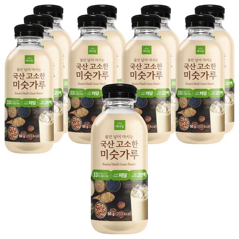 배대감 저당 국산 고소한 미숫가루, 10개, 50g