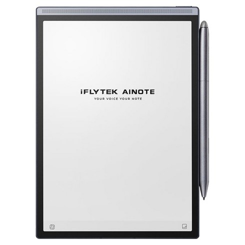iFLYTEK AINOTE AIR2 필기 태블릿 + 전용펜 세트, 그레이(태블릿), XF-DX-B282E