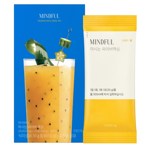푸드올로지 마시는 파이버맥싱 10p, 1개, 10회분