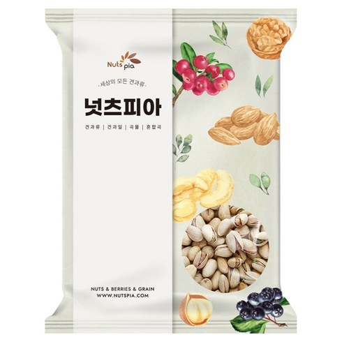 넛츠피아 생 껍질 피스타치오, 1개