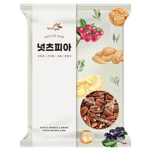 넛츠피아 피칸 반태, 1kg, 1개